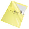 Obrázek Zakládací obal A4 silný barevný - tvar L / žlutá 25 ks