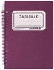 Zobrazit detail produktu - Blok BOBO Retro s boční spirálou - B6 / linka Obrázek Blok BOBO Retro s boční spirálou - B6 / linka