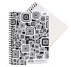 Zobrazit detail produktu - Blok BOBO Black & White se spirálou - A4 / linka / boční spirála Obrázek Blok BOBO Black & White se spirálou - A4 / linka / boční spirála