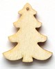 Zobrazit detail produktu - Dřevěné výřezy - 3 x 3,5 cm / stromeček Obrázek Dřevěné výřezy - 3 x 3,5 cm / stromeček