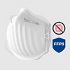 Zobrazit detail produktu - Respirátor BreaSAFE® CLASSIC FFP3 Obrázek Respirátor BreaSAFE® CLASSIC FFP3