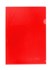 Obrázek Zakládací obal A4 barevný - tvar L / červená / 10 ks
