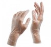 Obrázek Ochranné rukavice vinylové nepudrované - rukavice M / 100 ks