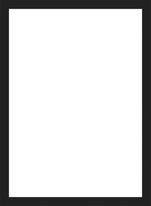 Obrázek Magnetický informační rámeček LEAN - A4 / 230 x 317 mm / černá / 10 ks