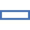 Obrázek Magnetický informační rámeček LEAN A5/A4 - 230 x 75 mm / modrá / 10 ks