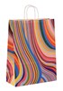 Obrázek Taška papírová kroucené ucho - 70. léta / 320 x 140 x 420 mm