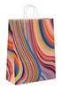 Obrázek Taška papírová kroucené ucho - 70. léta / 240 x 110 x 310 mm