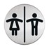 Obrázek Piktrogram nerez Durable - WC dámy a páni