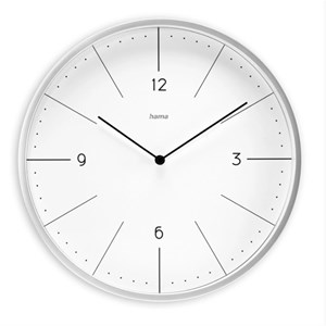 Obrázek Nástěnné hodiny Hama Sardinia - šedá