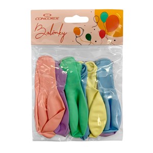 Obrázek Balónek nafukovací - vel. M / 12 ks / Pastel