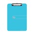 Obrázek Podložka A4 s klipem easy orga - modrá transparentní