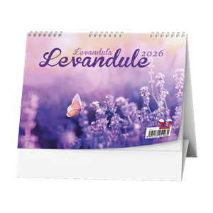 Obrázek Kalendář stolní - Levandule / BSV5