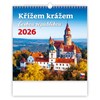 Obrázek Kalendář nástěnný - Křížem krážem ČR / N173