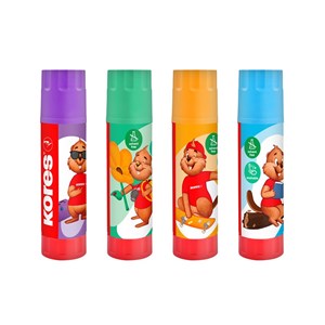 Obrázek Lepicí tyčinka Kores 15 g - Bobřík mix