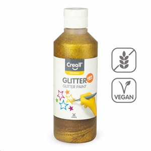 Obrázek Barva Creall Glitter - 250 ml / zlatá