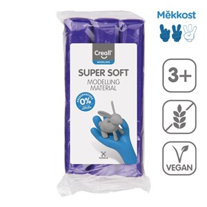 Obrázek Modelovací hmota Creall Super soft - 500 g / fialová