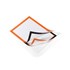 Obrázek Rámeček samolepicí DURAFRAME® A4 - oranžová / 2 ks