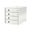 Obrázek Zásuvkový box Leitz Click & Store - 4 zásuvky / bílá