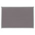 Obrázek Tabule filcová v hliníkovém rámu ARTA - 90 x 120 cm / šedá