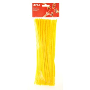 Obrázek Modelovací drátky APLI žluté / 30 cm / 50 ks