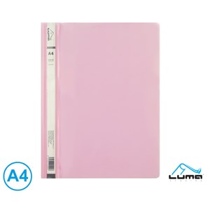 Obrázek Rychlovazač A4 plastový LUMA - pastelová fialová