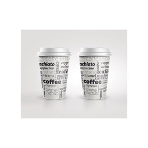 Obrázek Kelímky papírové Coffee - 100 ml / 50 ks