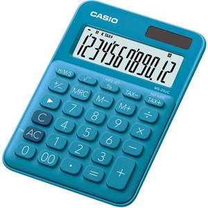 Obrázek Kalkulačka Casio MS 20UC displej 12 míst - modrá