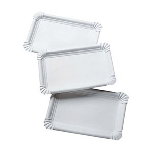 Obrázek Tácky papírové - č. 5 / 230 x 160 mm / 100 ks