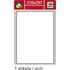 Obrázek Print etikety A4 pro laserový a inkoustový tisk / 30 archů - 210 x 297 mm (1 etiketa / arch)