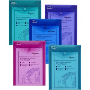 Obrázek Spisové desky s drukem na výšku Electra - A5 / barevný mix