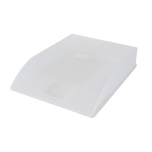 Obrázek Kancelářský box na spisy Herlitz - bílá / transparentní