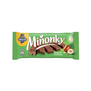 Obrázek Opavia Miňonky Oříškové oplatky 50g