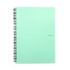 Obrázek Blok kroužkový PASTELINi - A4 / linka / zelená