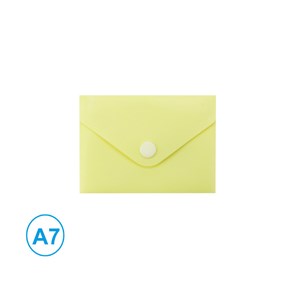 Obrázek Spisové desky s drukem LUMA - A7 / pastelová žlutá