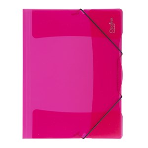 Obrázek Spisové desky A4 s gumou Opaline - červená