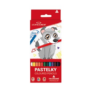 Obrázek Pastelky CONCORDE Volfík / 12 barev