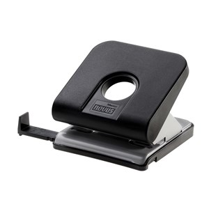 Obrázek Kancelářský děrovač Novus Master / černá-šedá - 25 listů