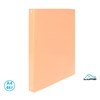 Obrázek Desky kroužkové A4 LUMA / 4-kroužek / pastelově oranžová