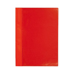 Obrázek Rychlovazač A4 plastový s kapsou - červená