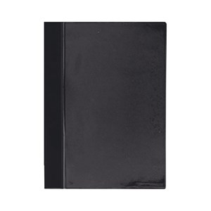 Obrázek Rychlovazač A4 plastový s kapsou - černá