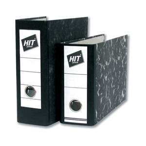 Obrázek Hit Office pořadač A5 pákový papírový 8 cm na šířku
