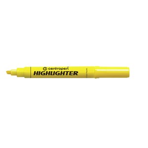 Obrázek Zvýrazňovač Centropen HIGHLIGHTER 8552 / žlutá