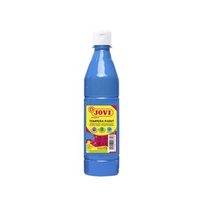 Obrázek Tekuté temperové barvy JOVI PREMIUM v lahvi - 500 ml / sv.modrá