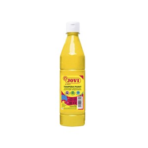 Obrázek Tekuté temperové barvy JOVI PREMIUM v lahvi - 500 ml / žlutá