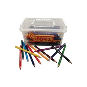 Obrázek Pastelky JOVI JUMBO trojhranné / 120 ks / ekonomické balení