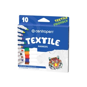 Obrázek Značkovač Centropen 2739 na textil - sada 10 ks