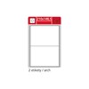 Obrázek Print etikety A4 pro laserový a inkoustový tisk - 210 x 148,5 (2 etikety / arch ) / lesklé