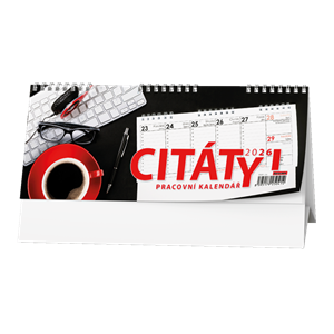 Obrázek Kalendář stolní pracovní - Citáty I / BSB1