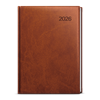 Obrázek Diář VIVELLA - A5 / denní / hnědá