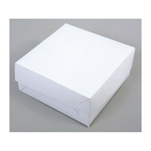 Obrázek Dortová krabice bílá - 20 x 20cm / malá